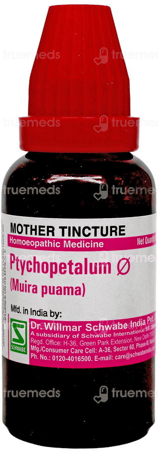 Dr Willmar Schwabe Muira Puama Q Mother Tincture 30Ml